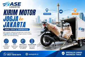 Jasa pengiriman motor Yogyakarta ke Jakarta